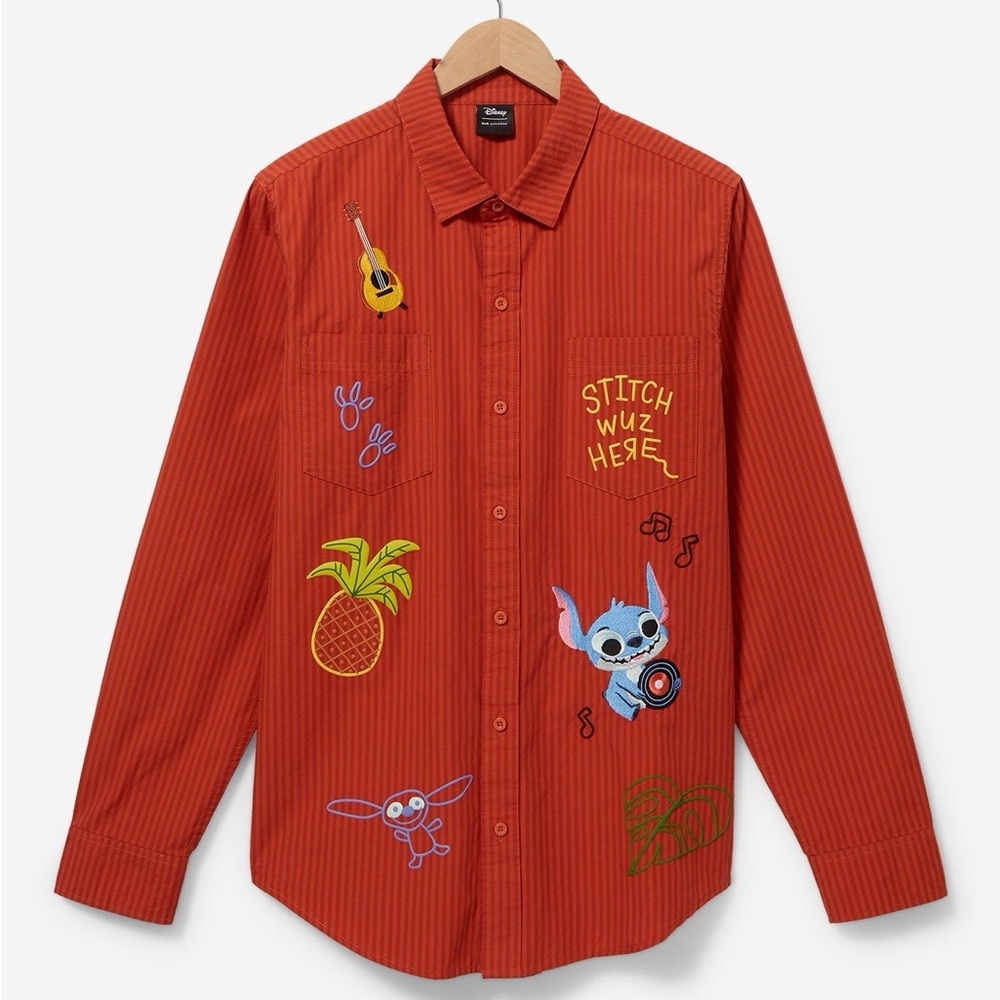 Universal Disney | Her Lilo & Stitch Isometric Icon Shacket | size M